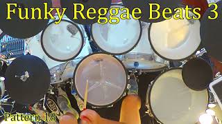 Funky Reggae Beats Drum Lesson 3 Pattern 18