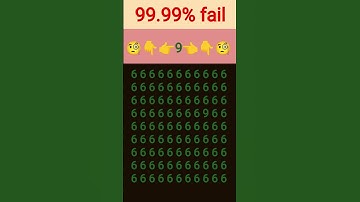 find the number 9 in 5 seconds #viralvideo #viral #subscribe #support #shorts #numbers