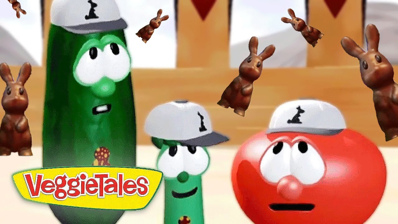 VeggieTales So Many Chocolate Bunnies! 🍫🐰 Standing Up To Peer