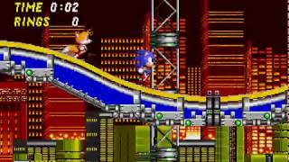 Sonic 2 except the music goes as fast as you do