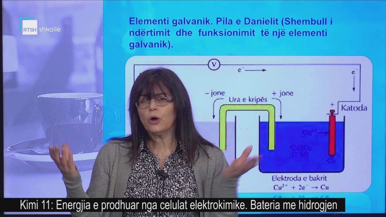 Kimi 11 - Energjia e prodhuar nga celulat elektrokimike. Bateria me hidrogjen.