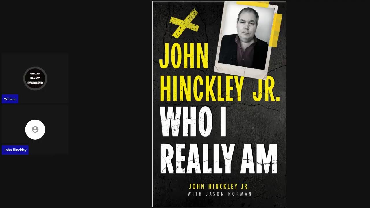Who I Really Am, the New Book by John Hinckley, Jr.