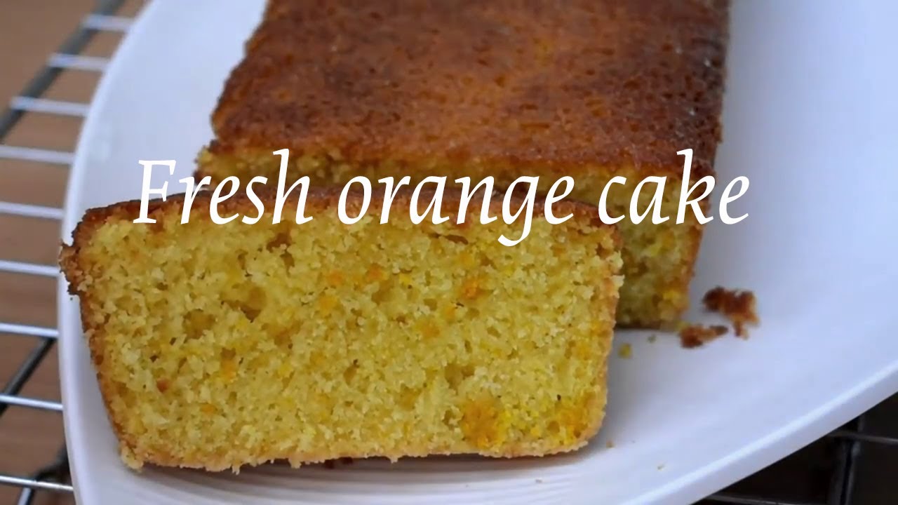 Keto Cake Almond Flour Fresh Orange Cake Recipe YouTube