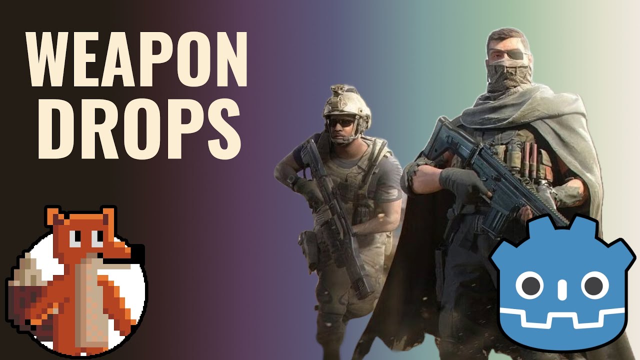 Creating weapons drops | Godot 4 FPS Manager P7 - YouTube
