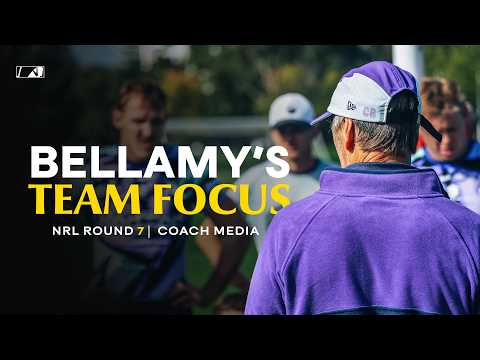 Craig Bellamy previews his side's focus for tomorrow night 🗣️ | NRL Round 7