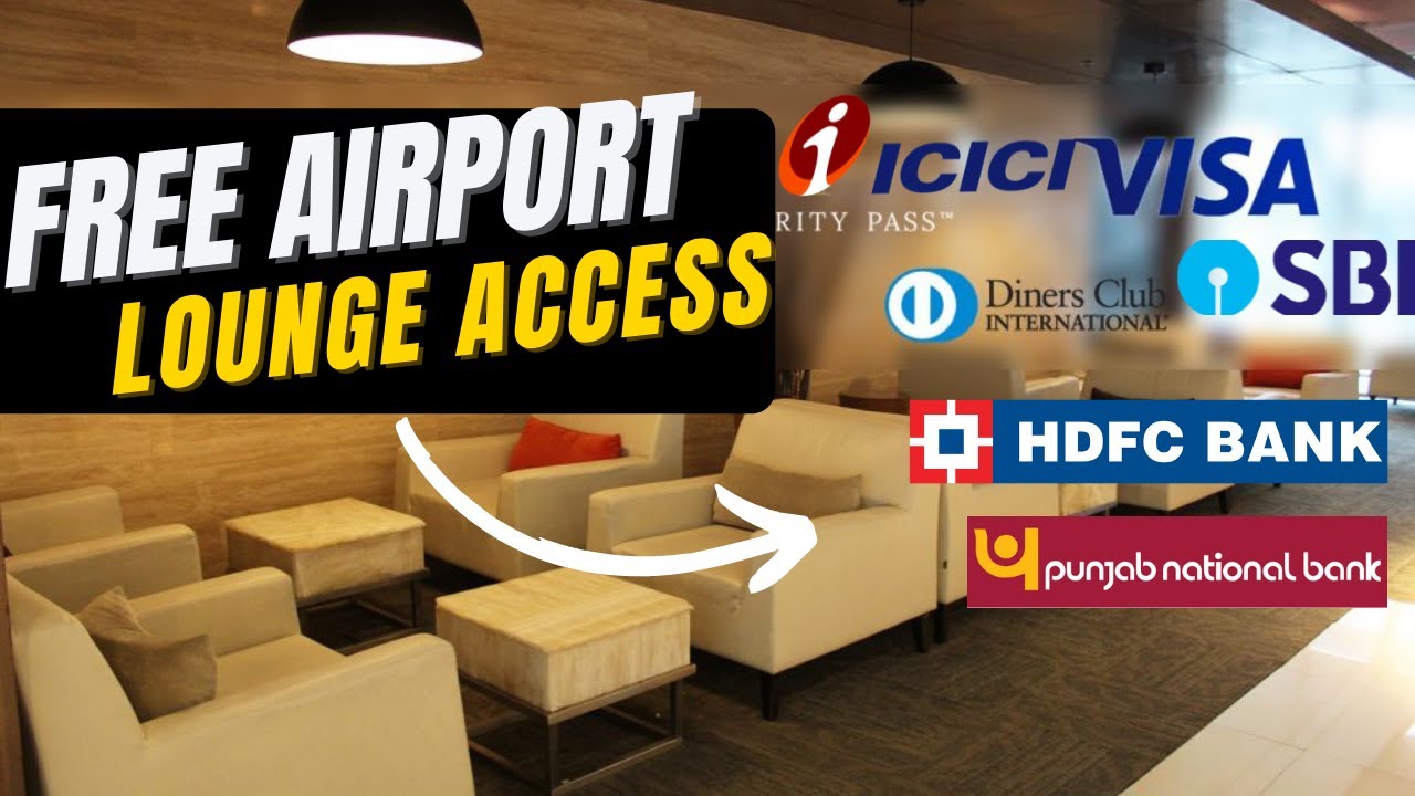 Free Airport Lounge Access एयरपोर्ट पे 2₹ में सब कुछ फ्री HDFC