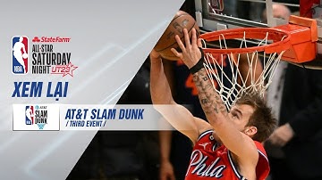 NHÀ VÔ ĐỊCH AT&T SLAM DUNK QUÁ XUẤT SẮC TẠI SATE FARM ALL-STAR SATURDAY NIGHT | NBA SEASON 22/23