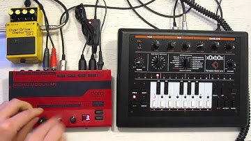 xoxbox + clavia nord micro modular + boss os-2 acid demo