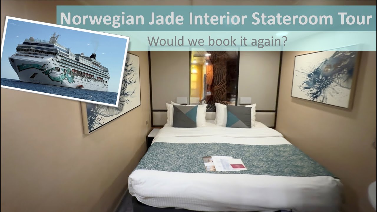 Norwegian Jade Interior Stateroom Tour 4K - Interior Cabin 9507