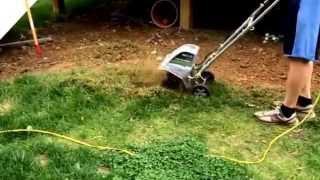 Demonstration of Earthwise Tiller/Cultivator TC70001