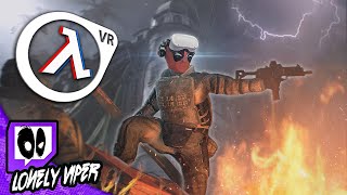 Taking down the COMBINE! 🤯 HALF LIFE 2 in VR 🤯