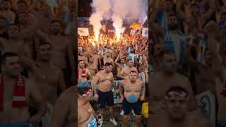 🏆 Frissons garantis dans les tribunes ! Les supporters marseillais fêtent la Ligue d...