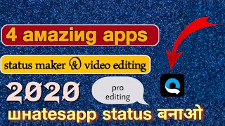 🔥4 Best apps for video editing and status maker🔥 how to download best video editing apps & status screenshot 2