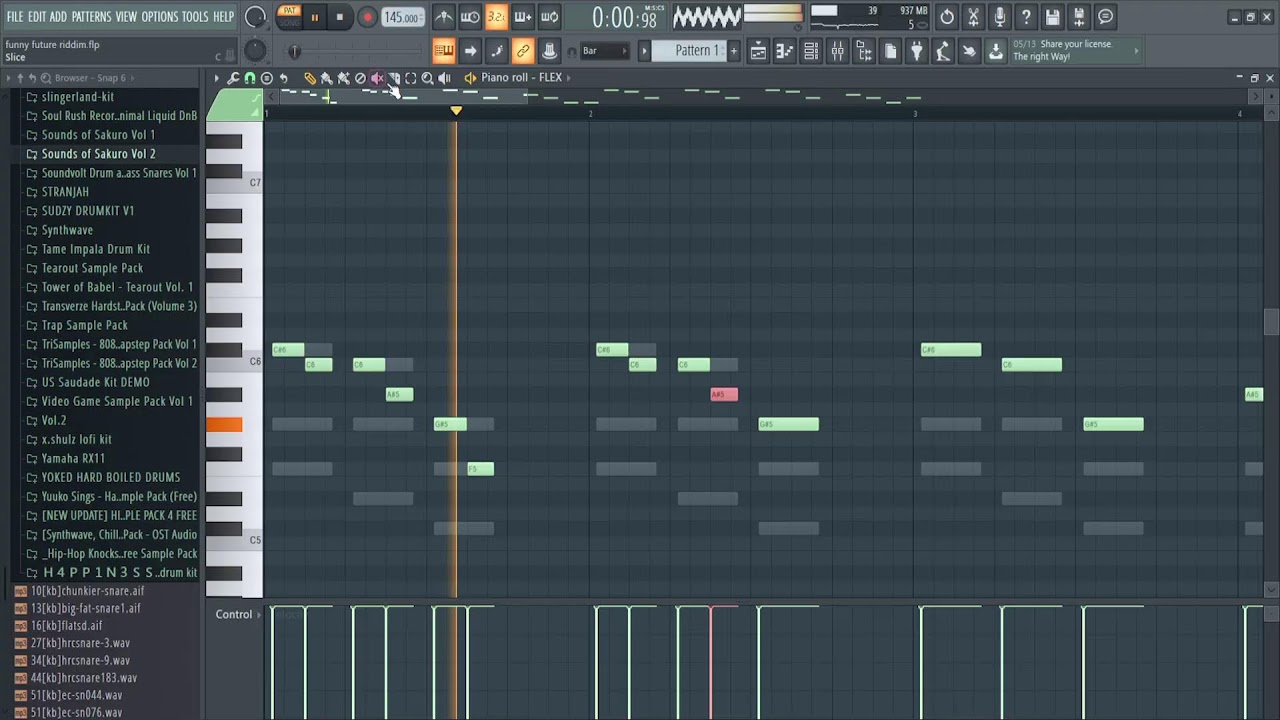 Hey, making funny future riddim 