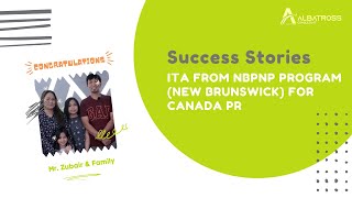 #successstories 🥳 Congratulations!! ITA from New Brunswick for 🇨🇦 #Canada PR | Albatross IC