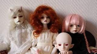 BJD MSD Head Comparison: Dollzone/Doll Family A/Doll Leaves