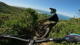 Devil Slide Trail in Pacifica, Mountain Biking