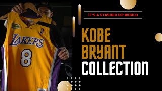 Complete Kobe Bryant NBA jersey collection with LA Lakers