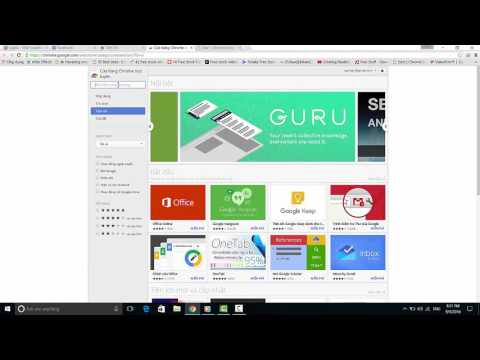 Video Cách sửa lỗi không tải được tiện ích Download... - youtube