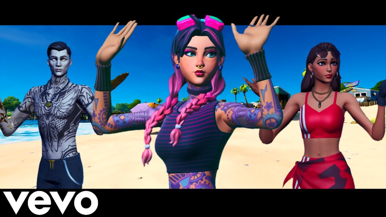 Fortnite Pump Up The Jam Official Music Video New Pump Up The Jam Emote Youtube