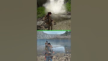 EXPLOSION IN WATER COMPARISON (TLOU2 VS DAYS GONE) PART 6