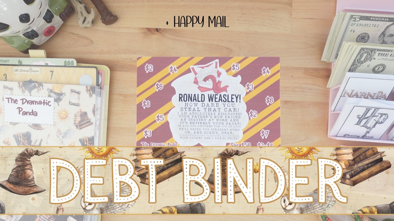 🪄Expelli-DEBT-us! 🪄| Debt Binder | $80,000 in Debt