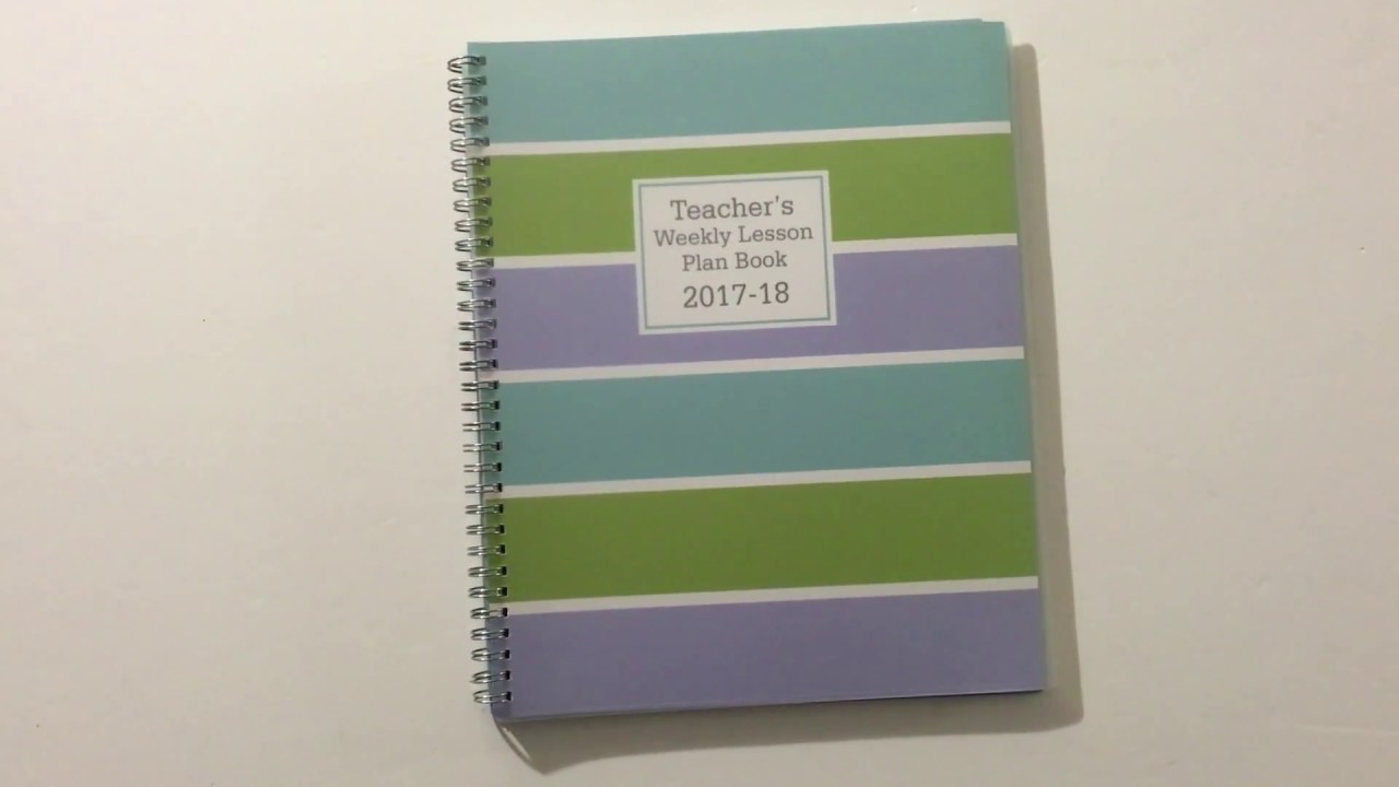 Blue Sky Teacher Planner Review YouTube