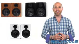 Rockville APM5 5.25" 2-Way 250W Active/Powered USB Studio Monitor Speakers