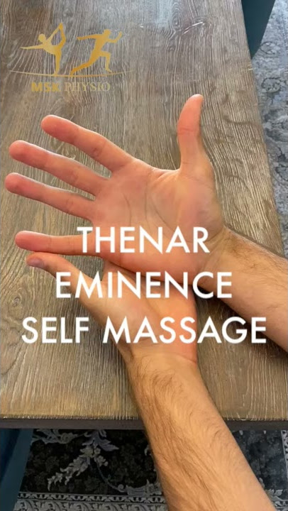 Thenar Eminence Hand Self Massage | Thumb Pain | Post Operative Stiffness