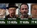 TV's Top Killers: Main Characters Ranked By Kill Counts #series