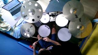 Video thumbnail of "Grace Like Rain - Todd Agnew (Drum Cover)"