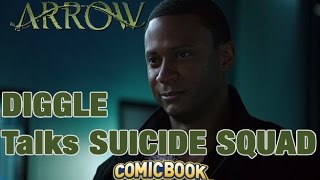 On The Phone: Arrow's Diggle (David Ramsey) Talks About Joining The Suicide Squad