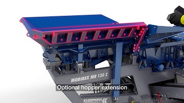 Kleemann Impactor Hopper Wall Set up