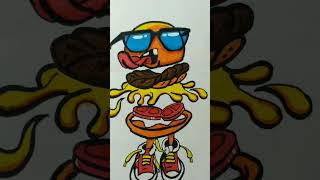 Burger wants to be famous ( shorts )