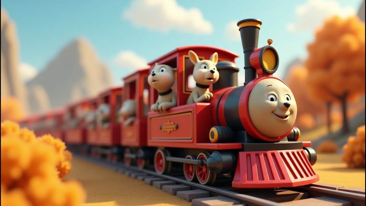 Go Go My Train Cho Cho Cho | Fun Kids Song with Baby | Train Adventure Rhyme