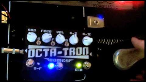 Octa-Tron Basics Part5 "The Feed Foot Switch"