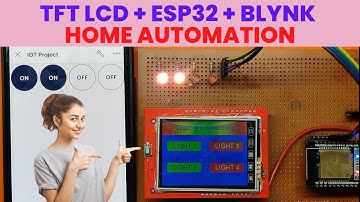 TFT LCD ESP32 Blynk Home Automation | 2.4 inch TFT LCD Shield | IOT Display | Teach Me Something