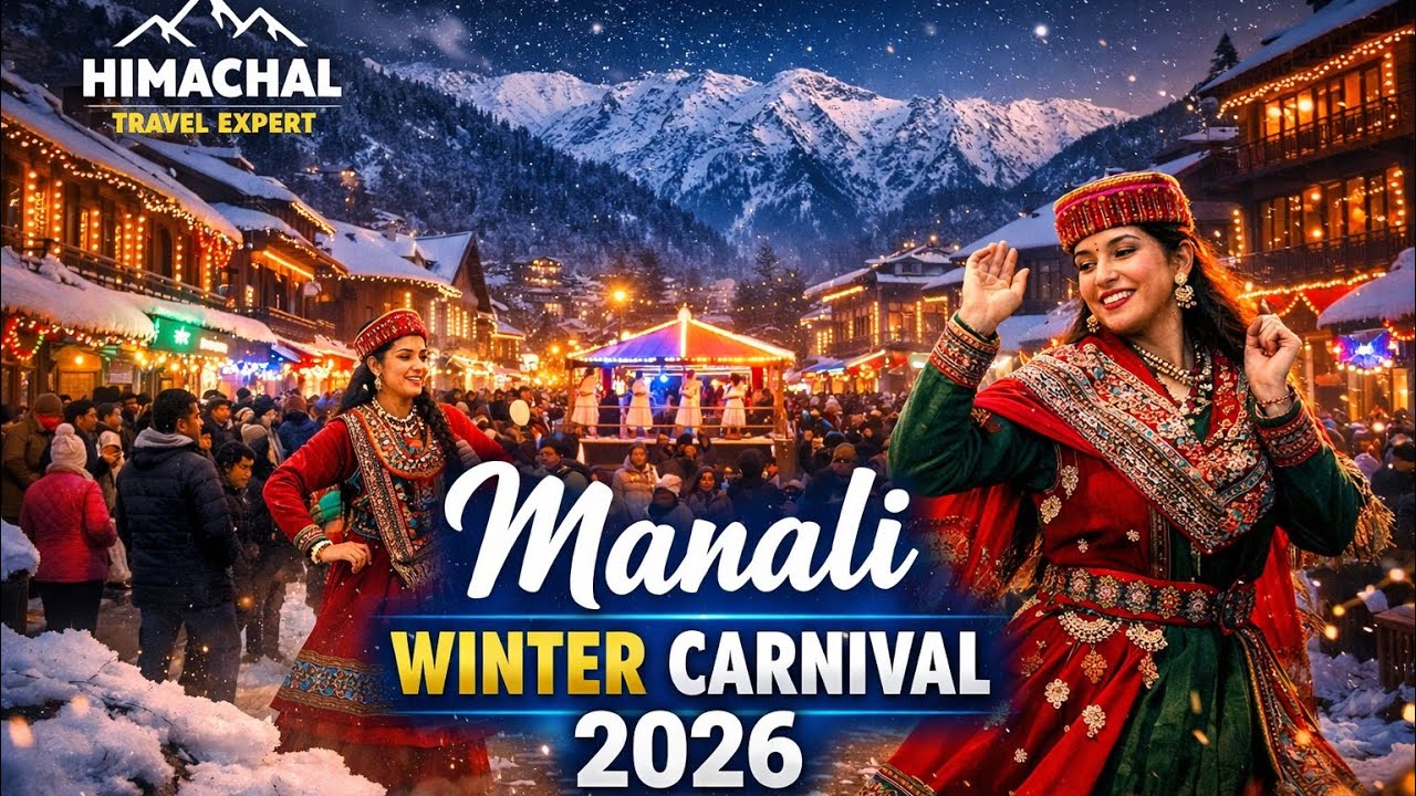 Manali Winter Carnival 2026 ❄️ Full Event | Mall Road Celebration | Himachal Travel Expert 