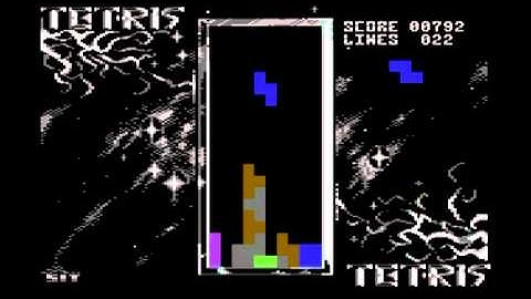 Tetris for the Commodore 64