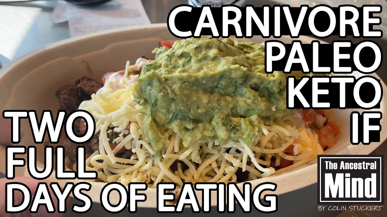 Keto Diet Full Day of Eating Two Meals + Intermittent Fasting YouTube