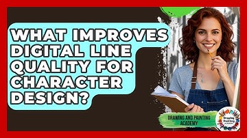 What Improves Digital Line Quality For Character Design? - Drawing and Painting Academy