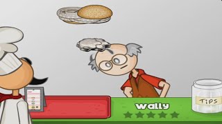 glitching papa's burgeria so i can put mayo on wally's head