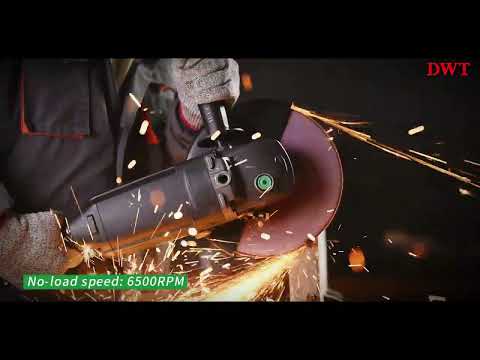 Кутова шліфувальна машина велика DWT WSP26-230 TSQ, видео 1