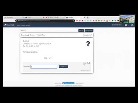 DeltaMath Tutorial for Students - YouTube
