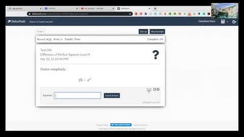 DeltaMath Tutorial for Students