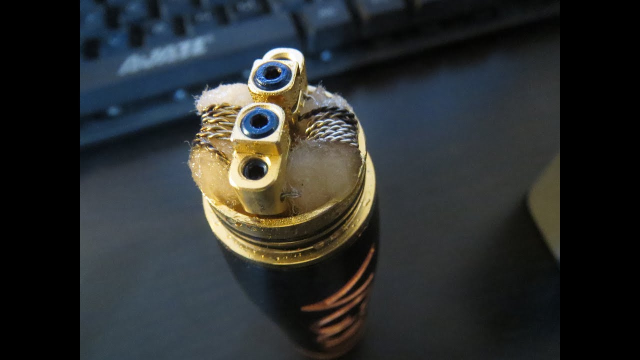 My first DIY twist coil vaping on a Peerless RDA YouTube