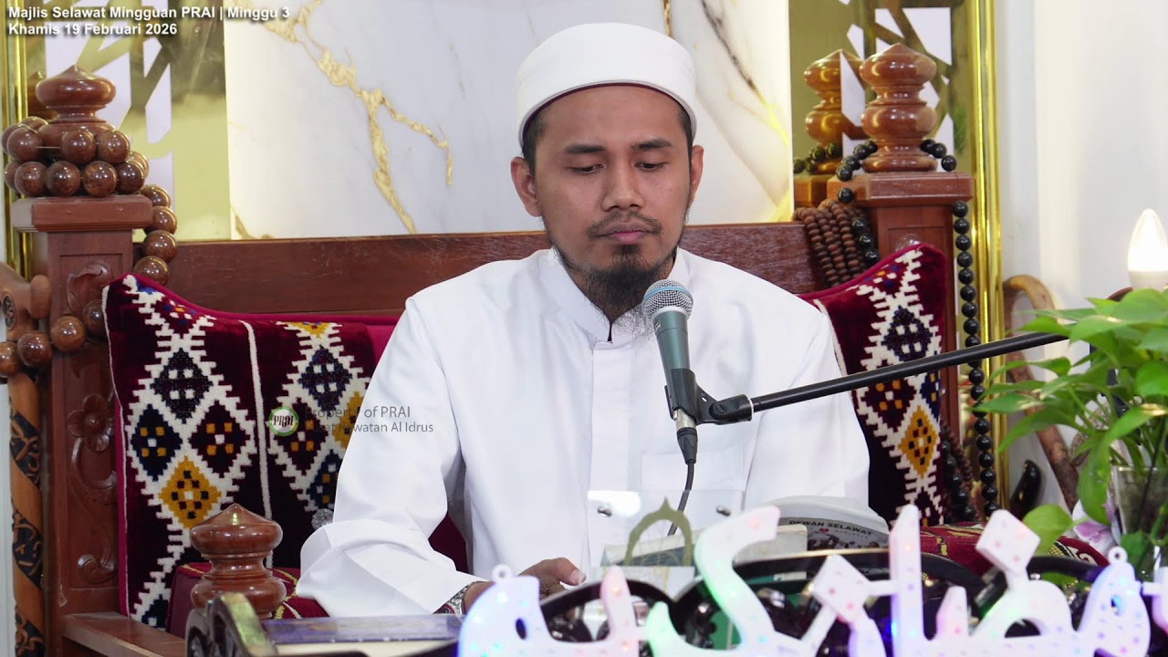 Majlis Selawat Mingguan PRAI | Minggu 3 Khamis 19 Februari 2026