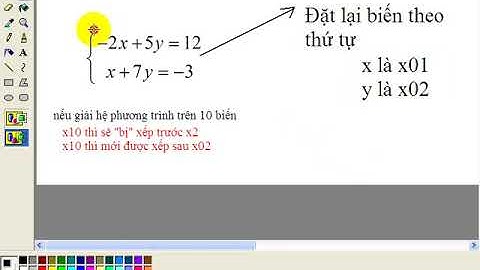 giải phương trình và hệ phương trình dùng lệnh solve của Matlab