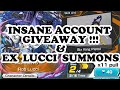 EX LUCCI SUMMONS & INSANE ACCOUNT GIVEAWAY