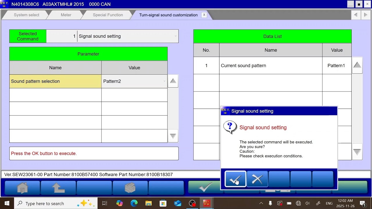 Changing Mitsubishi Turn Signal Sounds with MUT-III SE - YouTube